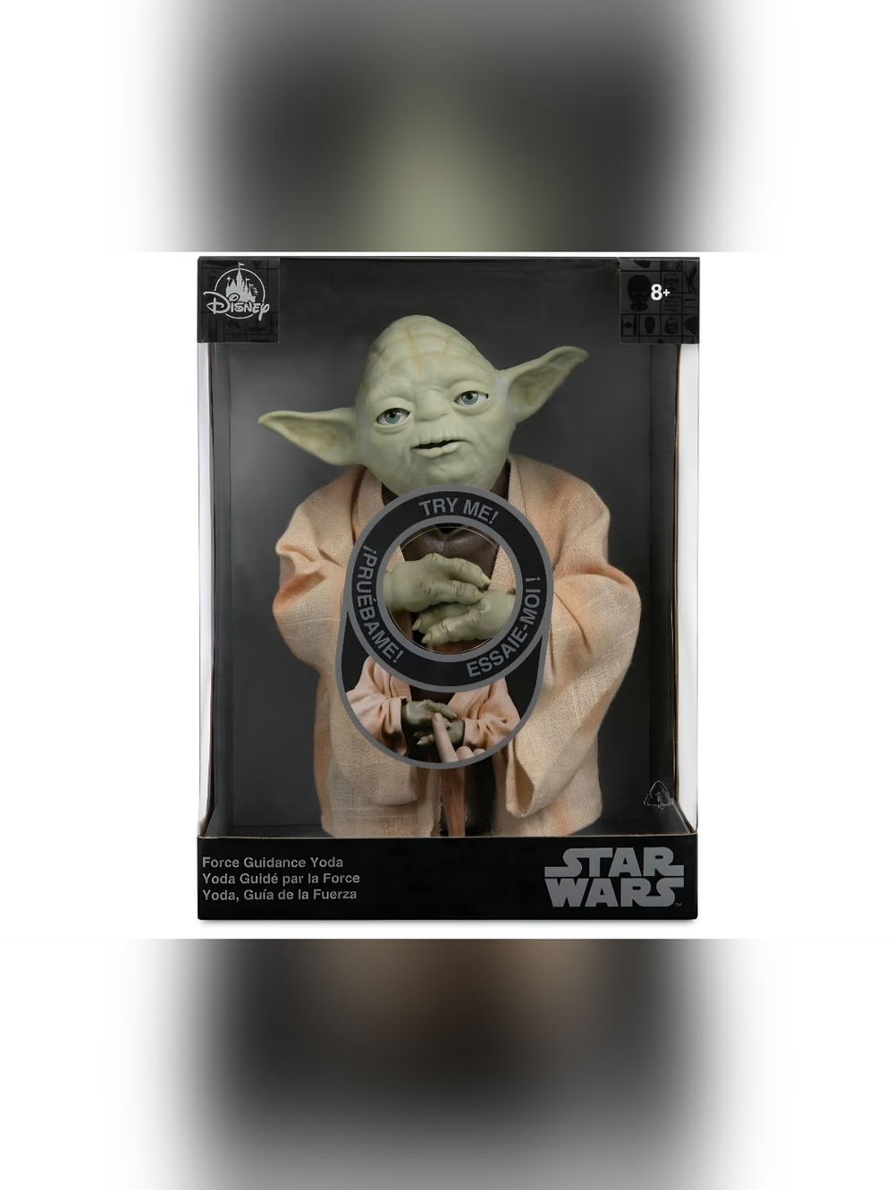 Disney Store Official Yoda Force Guidance Talking Action Figure - 10"...